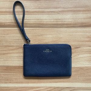 COACH Wristlet in Midnight